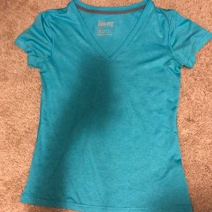 Blue nike tee shirt
